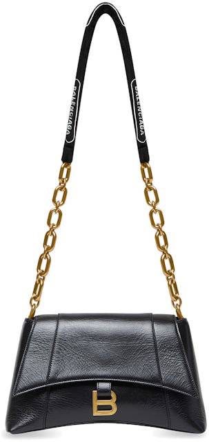 Balenciaga Hourglass Mini Bag with Chain