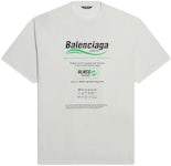 Balenciaga Dry Cleaning Logo Shirt Black Men's - US