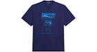 Balenciaga Dry Cleaning Camiseta Boxy Azul Oscuro Vintage