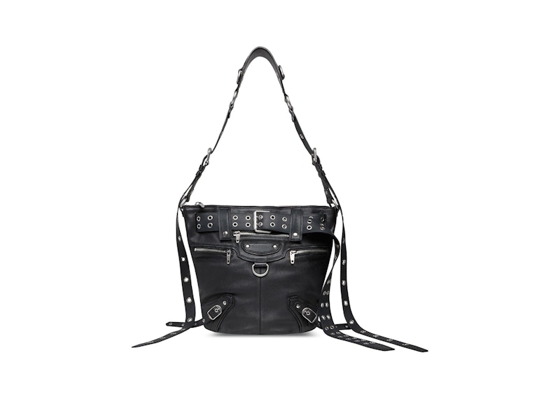 【BALENCIAGA】EMO LARGE カーフスキン トートバッグ Black Balenciaga Emo Large Tote Bag In Black | ModeSens
