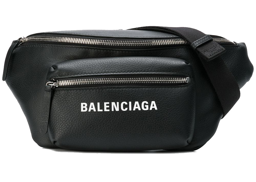 BALENCIAGA Puffy Padded LogoPrint Leather Belt Bag  MR PORTER