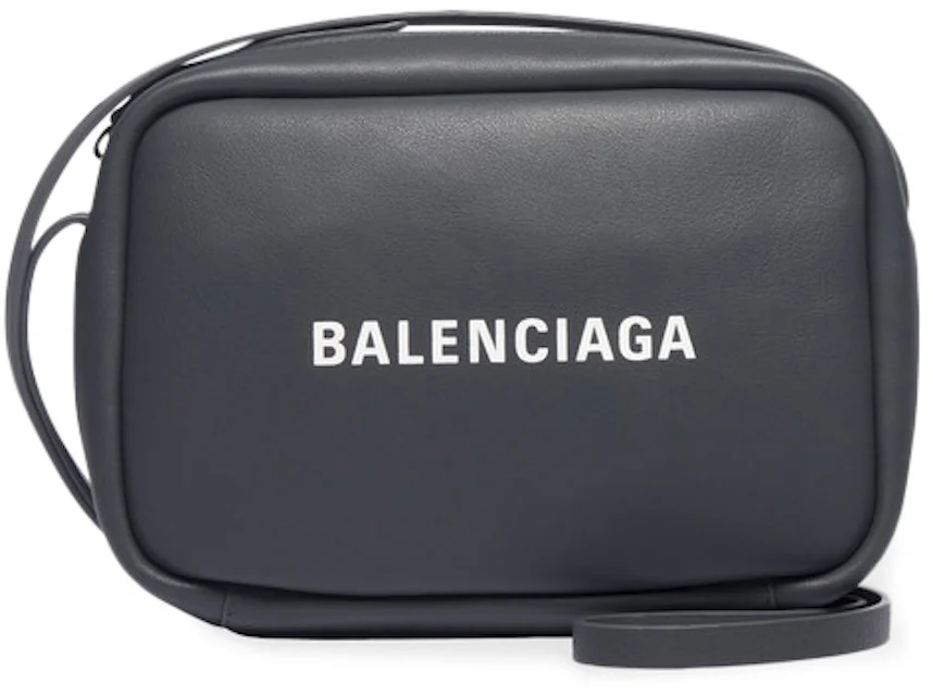 Balenciaga Everyday Camera Bag S Anthracite in Calfskin Leather with ...