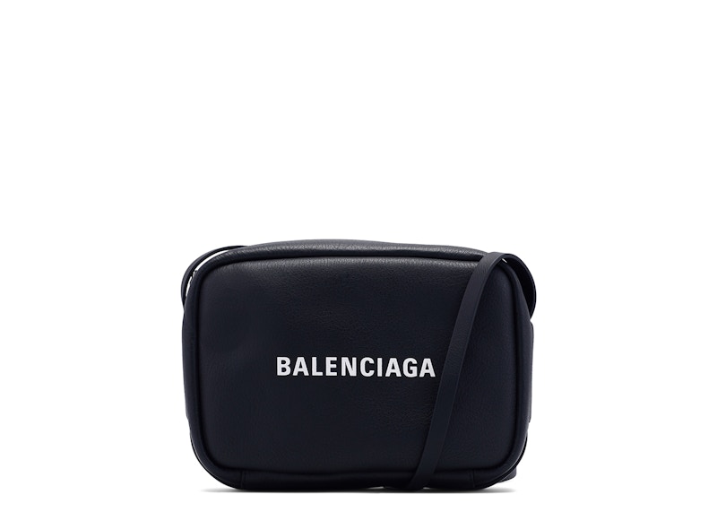 Balenciaga Everyday Camera Bag S Black in Calfskin with Palladium - US