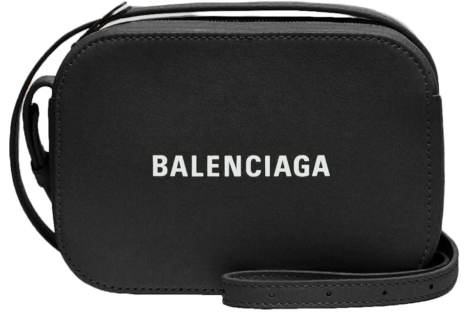Balenciaga Everyday Camera Bag (Updated) XS Black in Smooth Calfskin ...