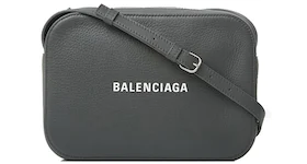 Balenciaga Everyday Camera Shoulder Bag Grey