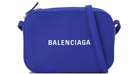 Balenciaga Everyday Camera Shoulder Bag XS Blue