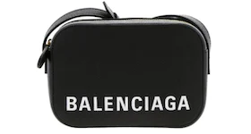 Balenciaga Everyday Logo Shoulder Bag XS Black