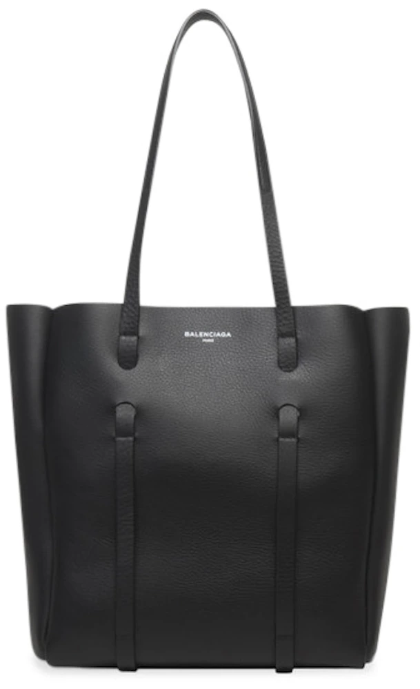 Balenciaga Everyday Tote XS Black in Calfskin Leather with Silver-tone - US