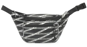 Balenciaga Explorer Belt Pack Monogram Black/Silver