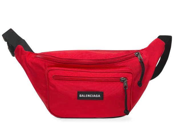 Balenciaga Explorer Belt Pack Red in Nylon - US