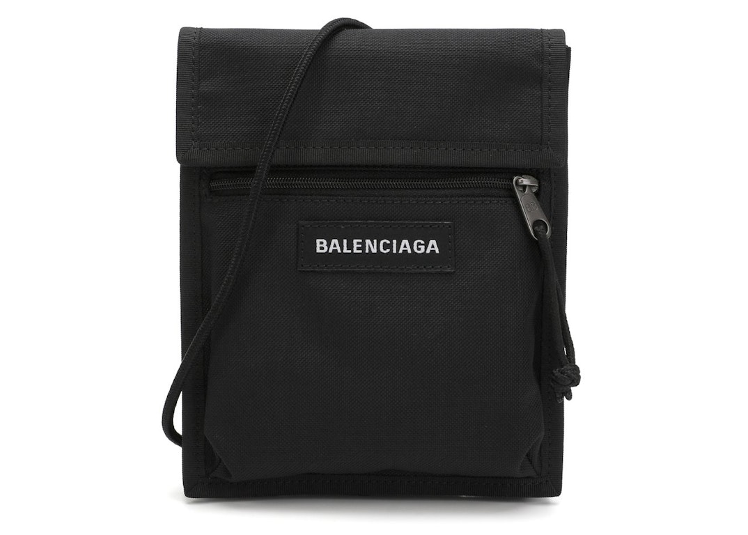 Pre-owned Balenciaga Explorer Pouch Black