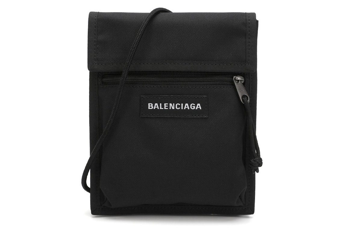 Pre-owned Balenciaga Explorer Pouch Black
