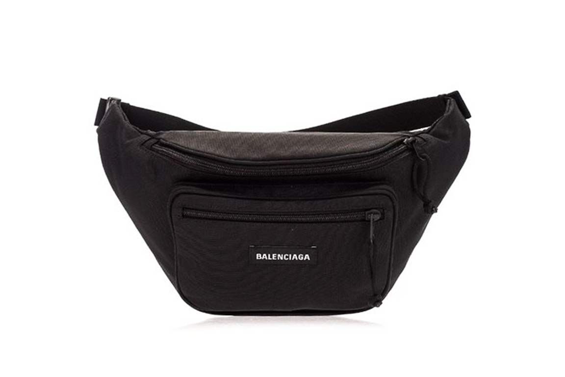 Pre-owned Balenciaga Explorer Ss21 Belt Bag Black/white