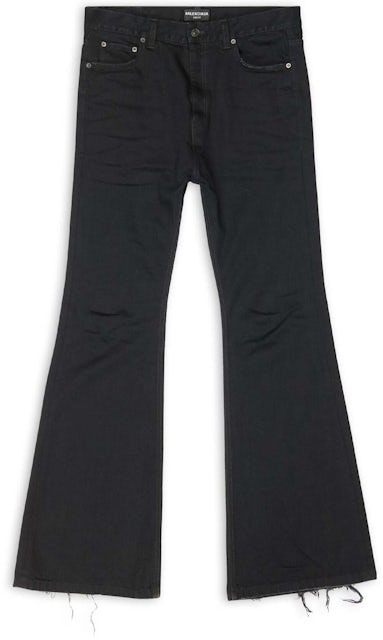 Balenciaga Flared Trousers Black -