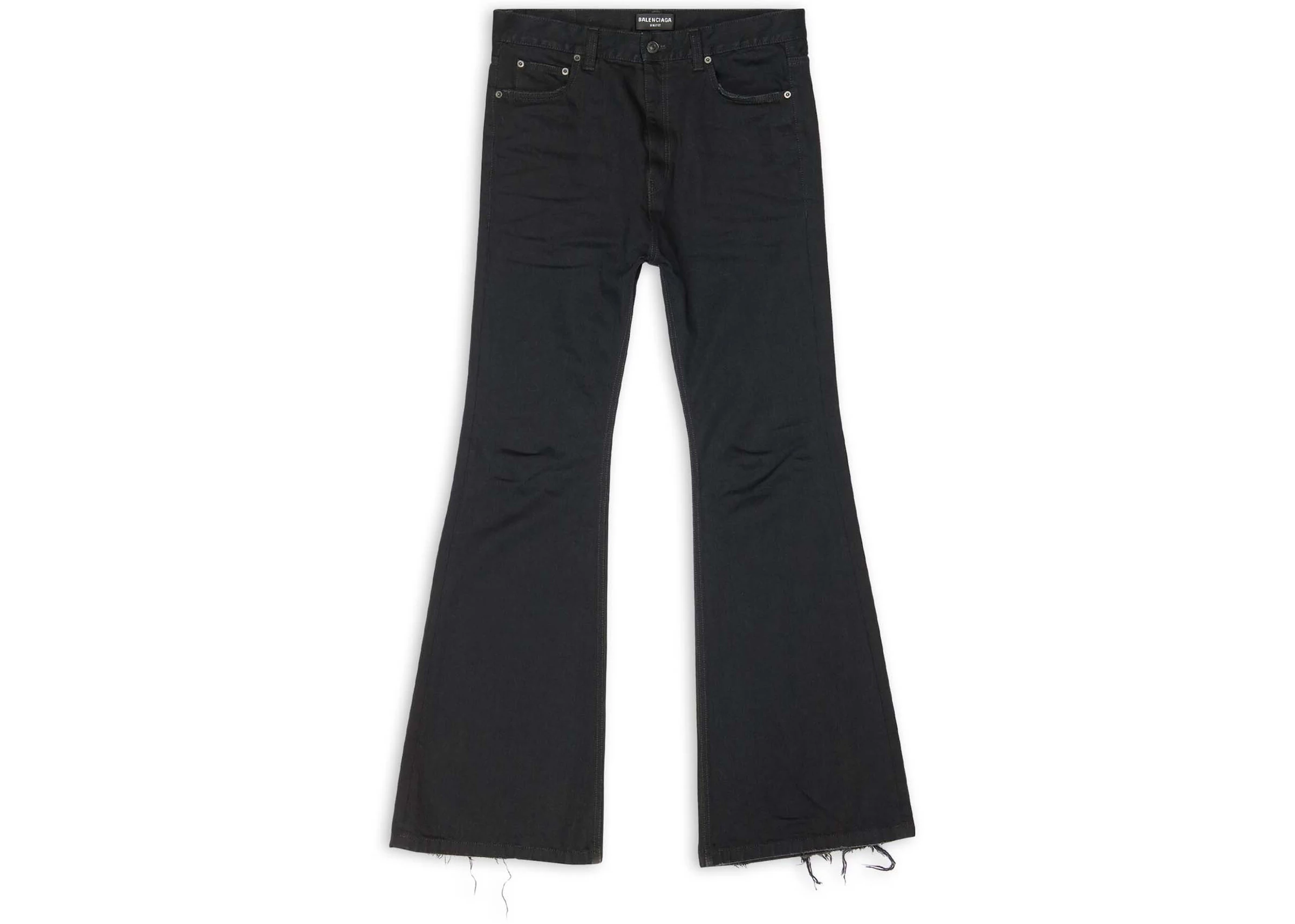 Balenciaga Flared Trousers Black - FW22 - FR