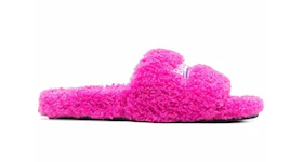Balenciaga Furry Slides Pink (Women's)
