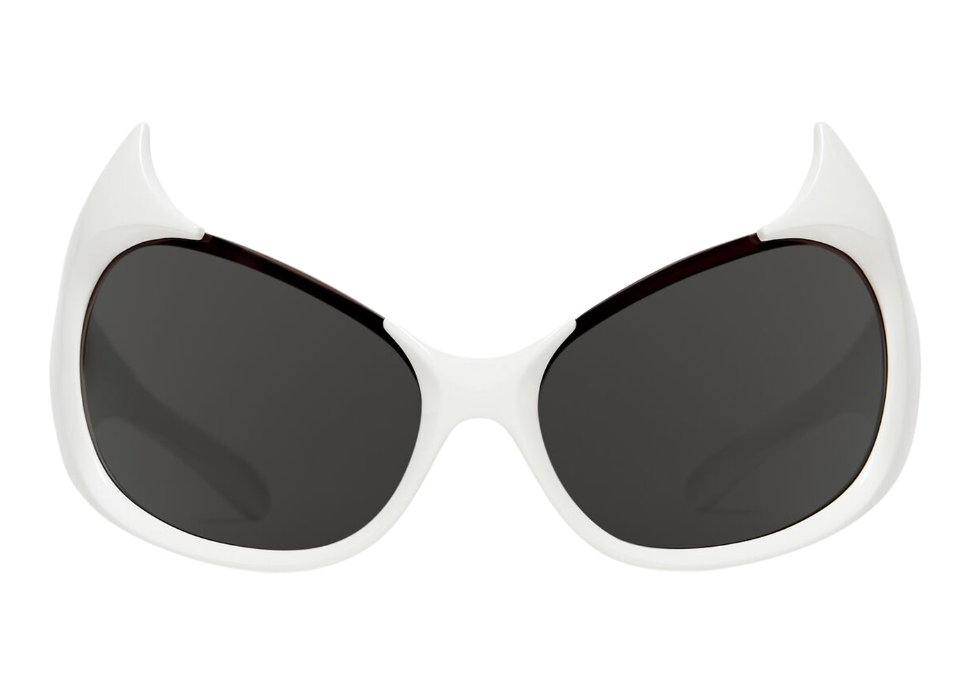 Balenciaga Gotham Cat Sunglasses White (745061T00079000) in Nylon - JP