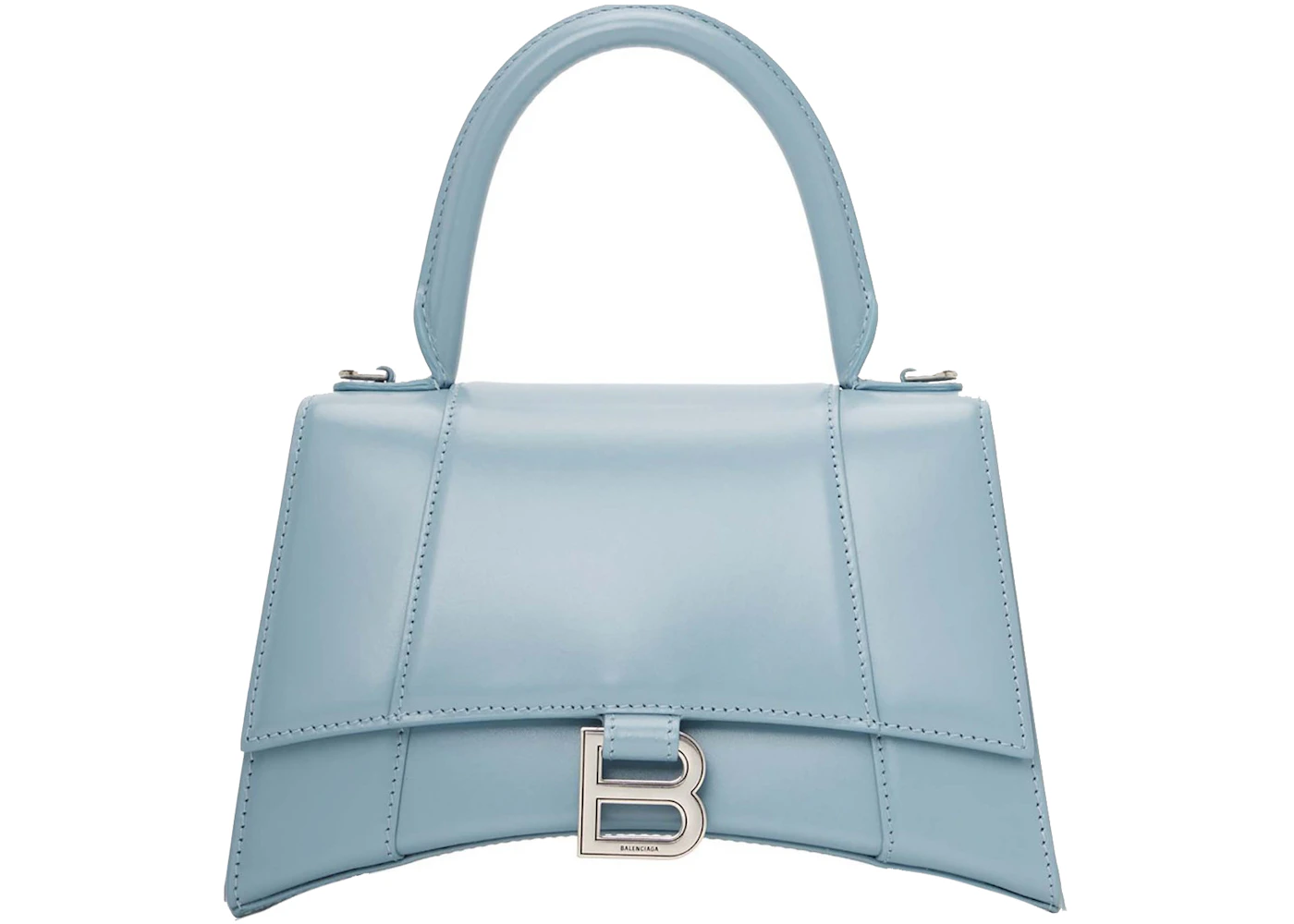 Balenciaga mini hourglass bag blue Clearance