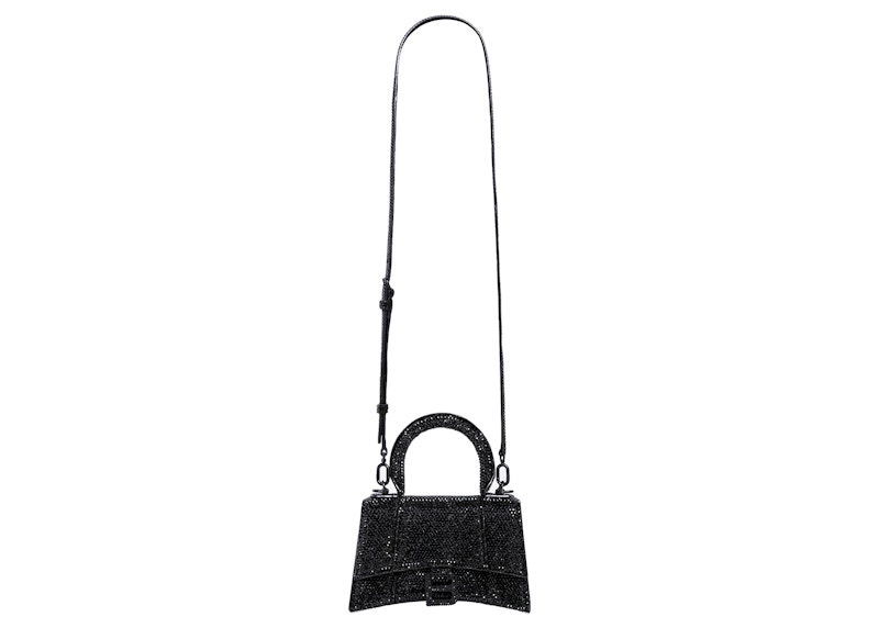 Balenciaga Explorer Logo Crossbody Pouch Black