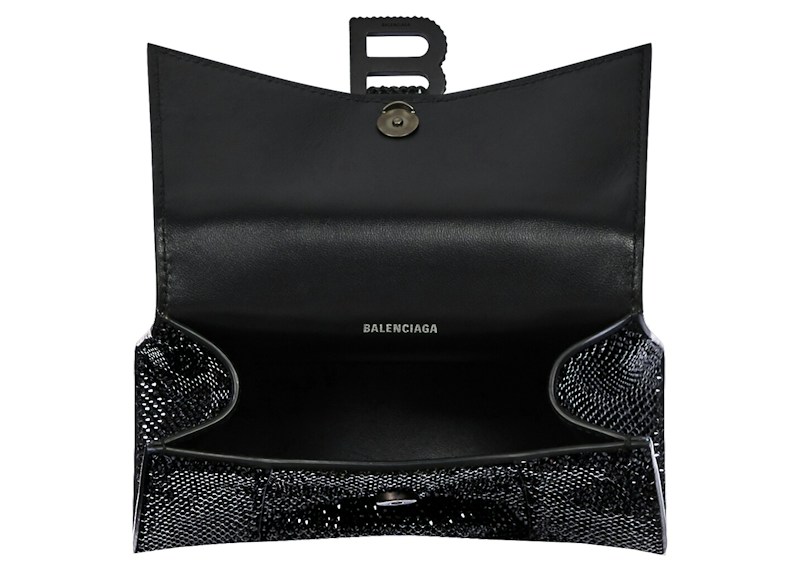 Balenciaga Explorer Logo Crossbody Pouch Black