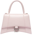 Balenciaga Hourglass Small Top Handle Bag Rosa