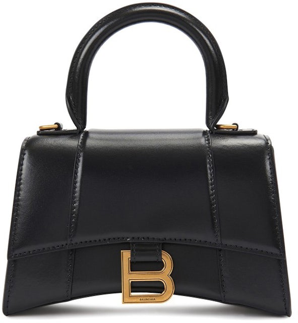 BALENCIAGA XS Hourglass Top Handle Bag