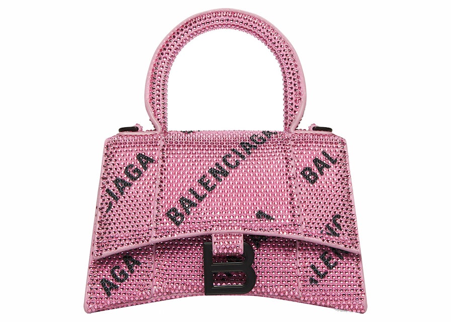 Balenciaga Women's Hourglass Mini Handbag with Chain