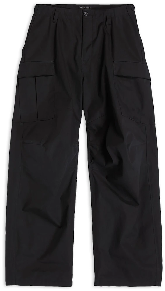 Balenciaga Kick Cargo Pants Black Men's - FW22 - US