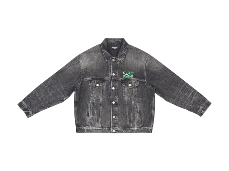 人気【BALENCIAGA】Large Fit Jacket/BLACK /デニムジャケット BALENCIAGA]Large Fit Jacket/BLACK(767949TNW11) – R&Co.