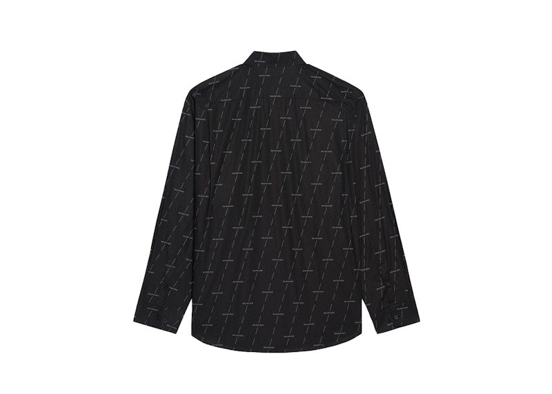 balenciaga poplin shirt