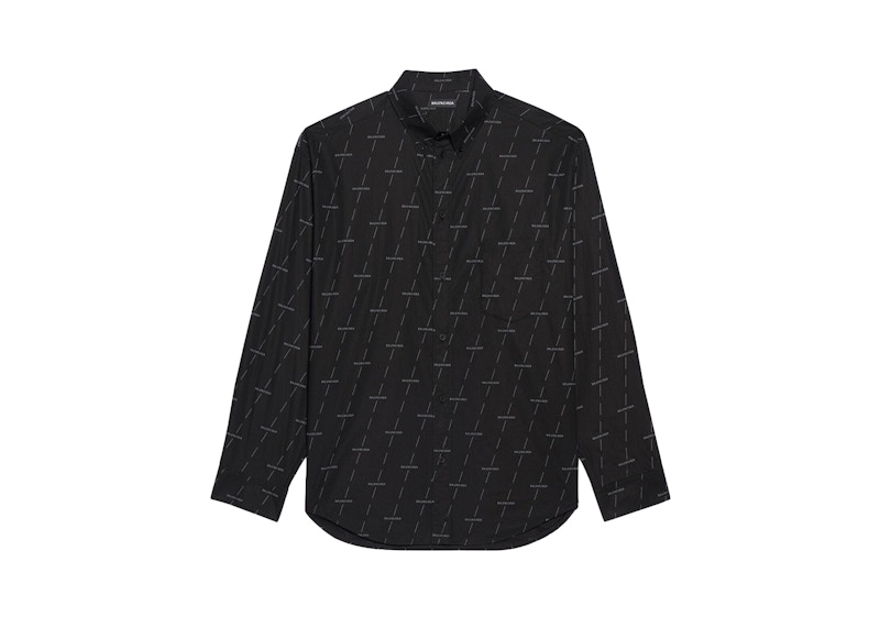 balenciaga poplin shirt