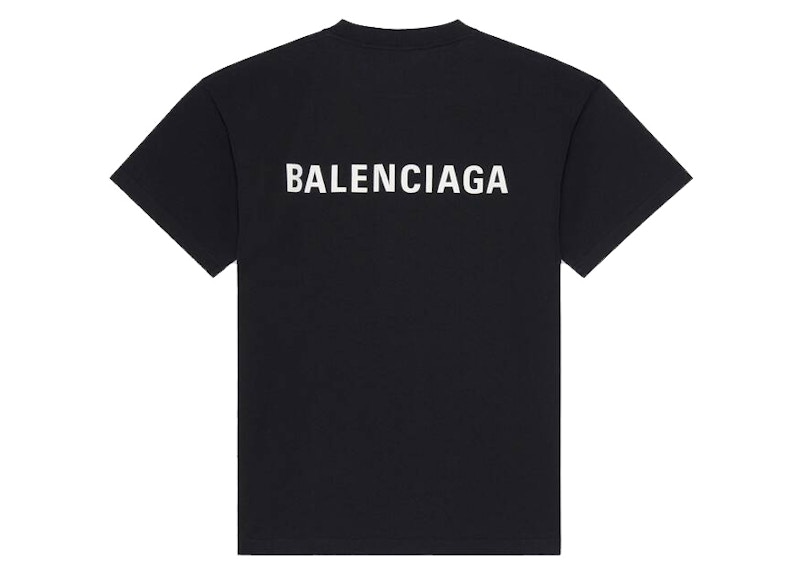 Balenciaga t 2025 shirt noir