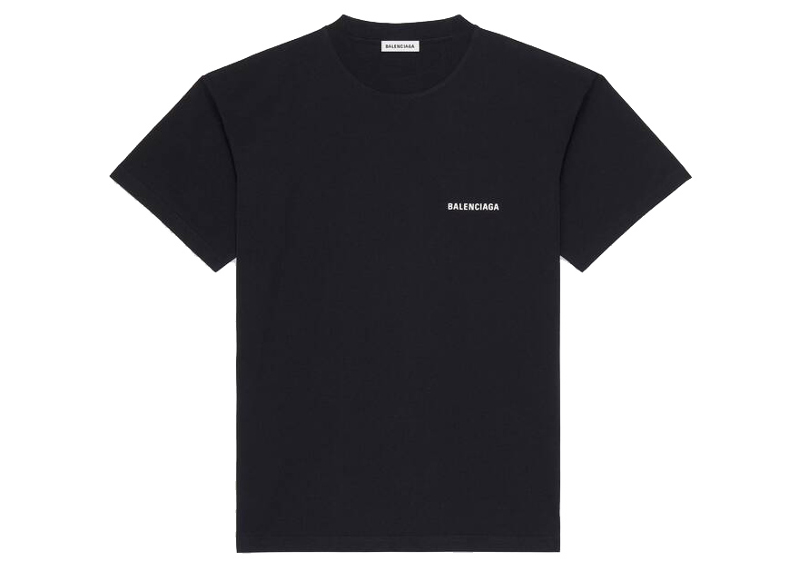 Balenciaga Large Fit T-shirt Black - SS21 - US