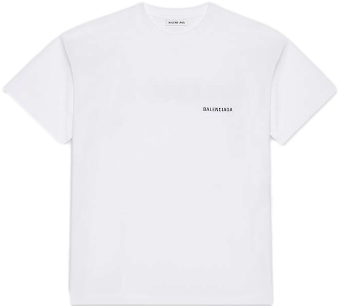 Balenciaga Large Fit T-shirt White - SS21 - DE