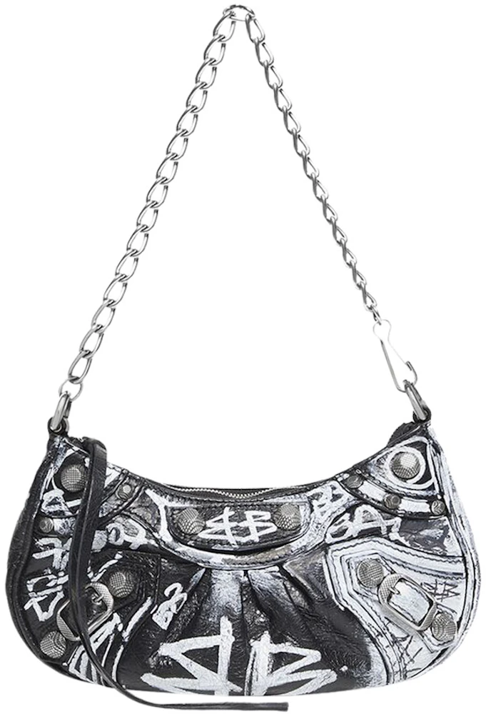 Balenciaga, Bags, Balenciaga Graffiti Chain Belt Bag