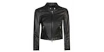 Balenciaga Leather Jacket Black