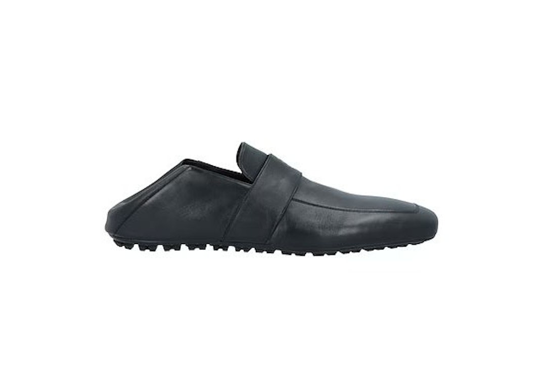 Pre-owned Balenciaga Slide Loafer Black Leather