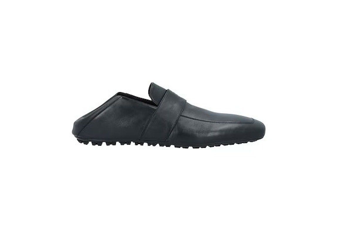 Pre-owned Balenciaga Slide Loafer Black Leather