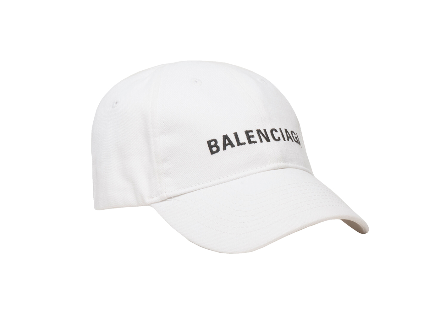 Balenciaga Logo Cap White/Black - SS21 - US