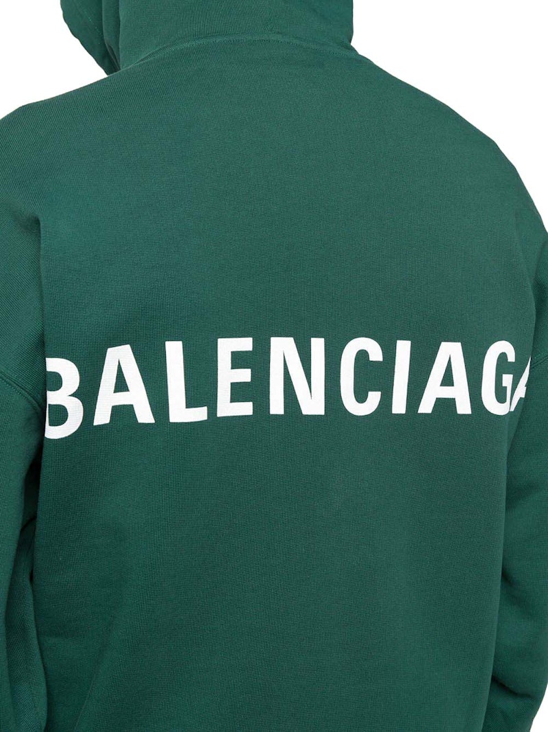 Balenciaga hoodie mens hot sale green