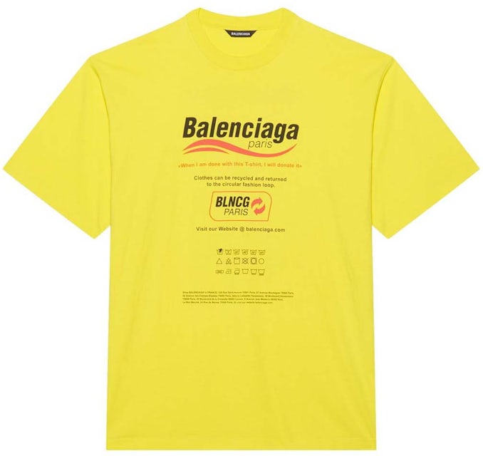 Balenciaga Men's Logo-Print T-Shirt