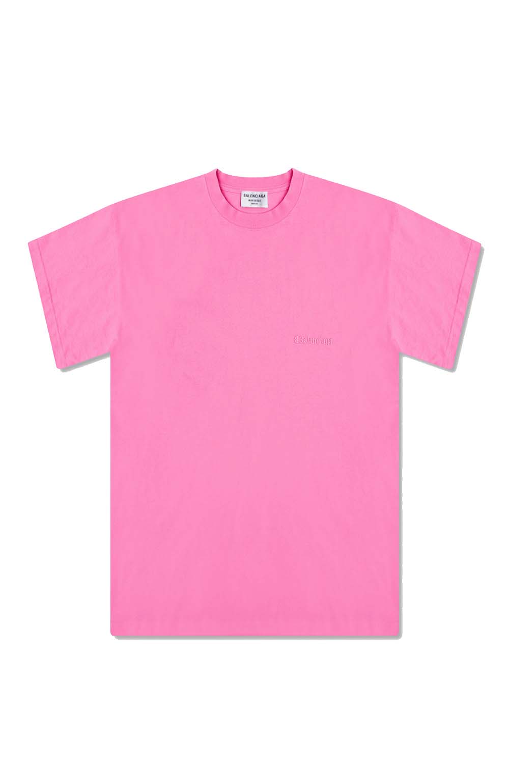 Balenciaga Logo T-Shirt Pink - US