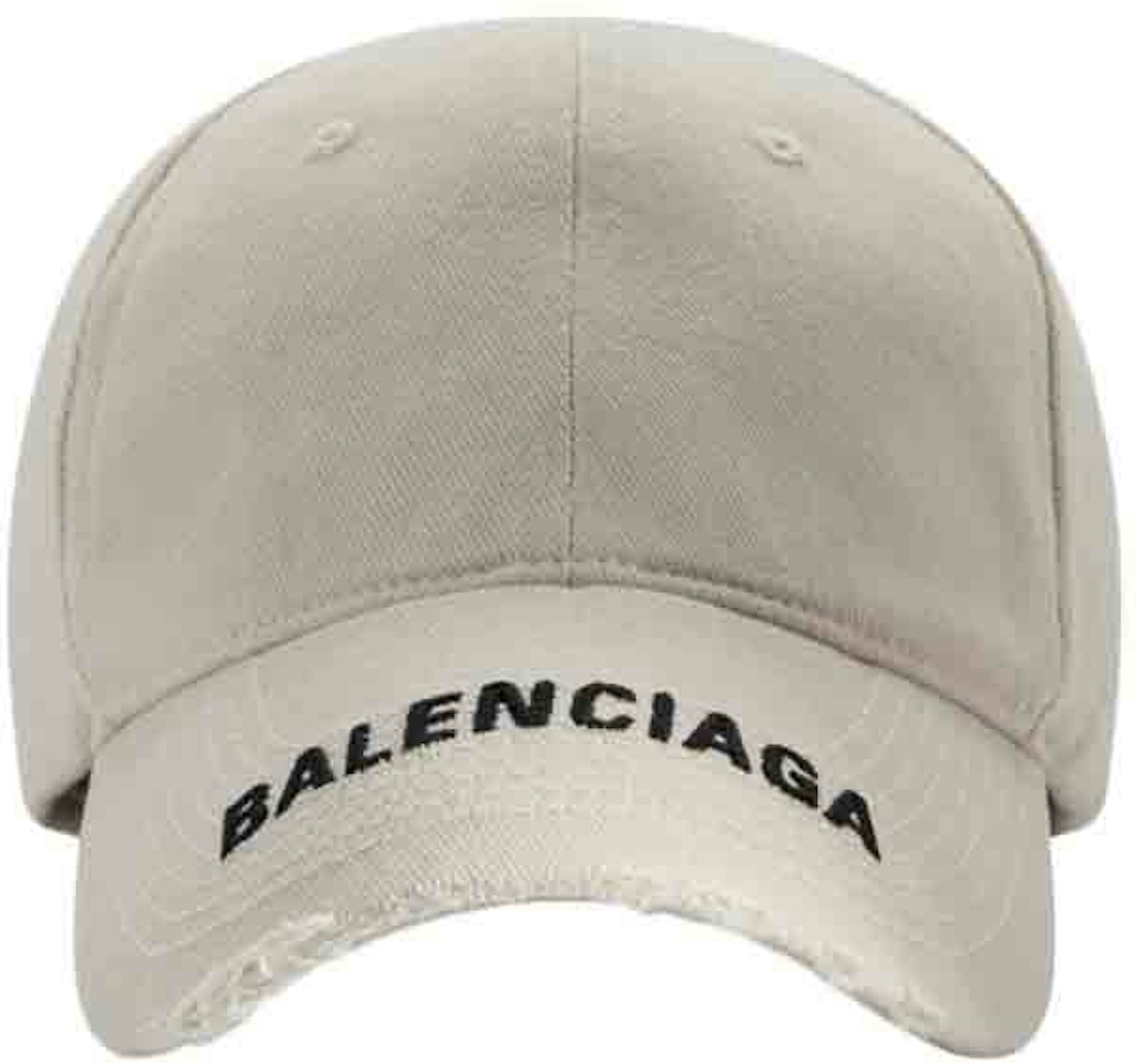 At håndtere enestående international Balenciaga Logo Visor Cap (Men) White - US