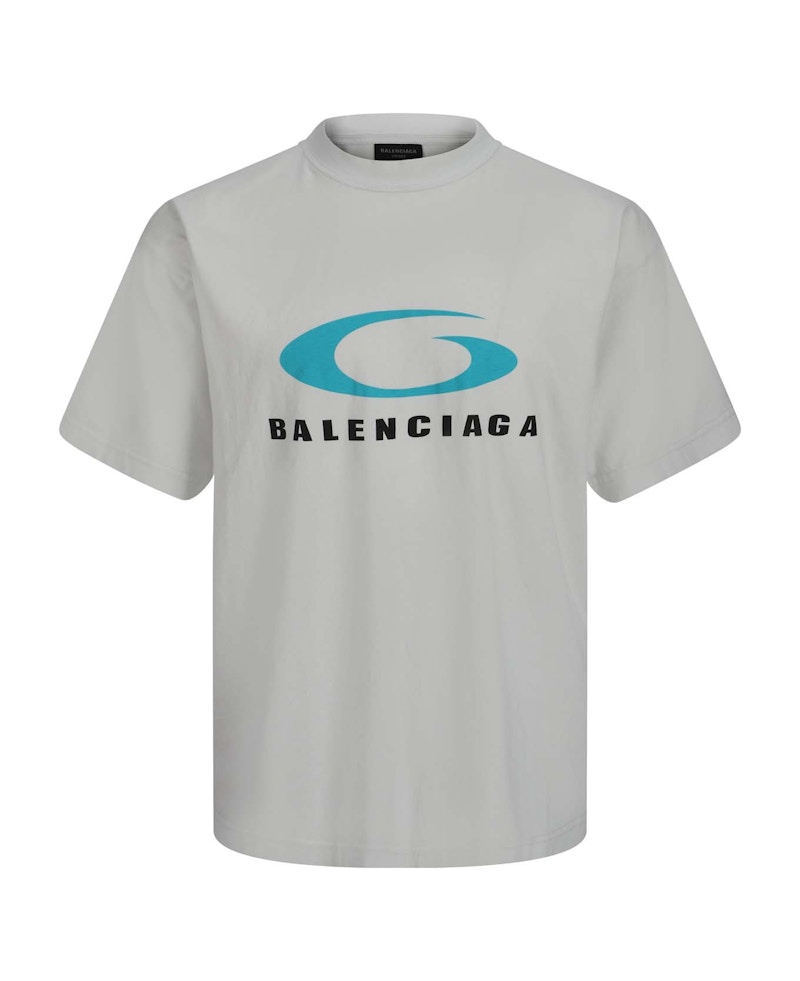 Camiseta Balenciaga Loop Sports Icon blanca