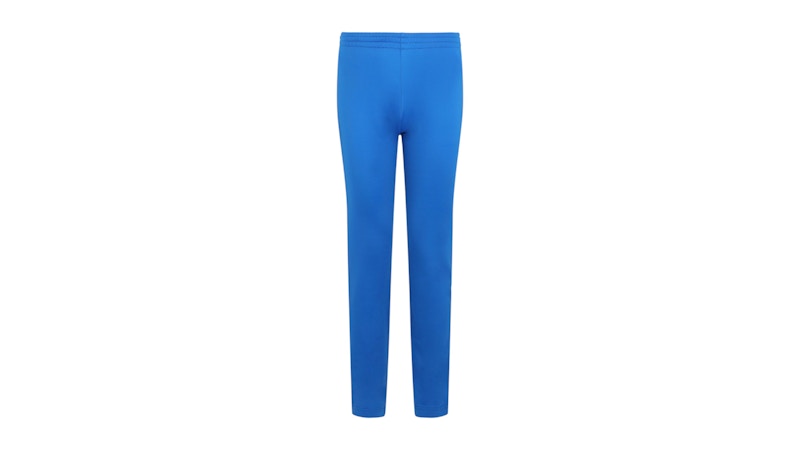 Balenciaga Low Rise Fitted Sweatpants Blue