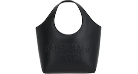 Balenciaga Mary-Kate XS Smooth Leather Handbag Black