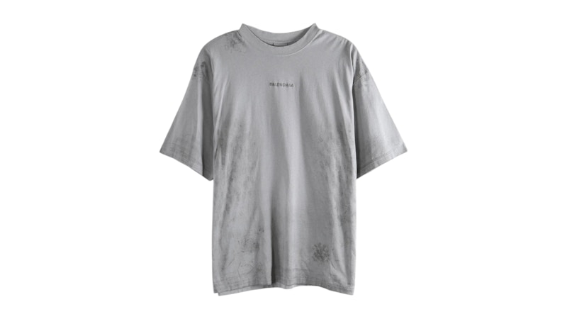Balenciaga Medium Fit T-shirt Grey Men's - SS26 - US