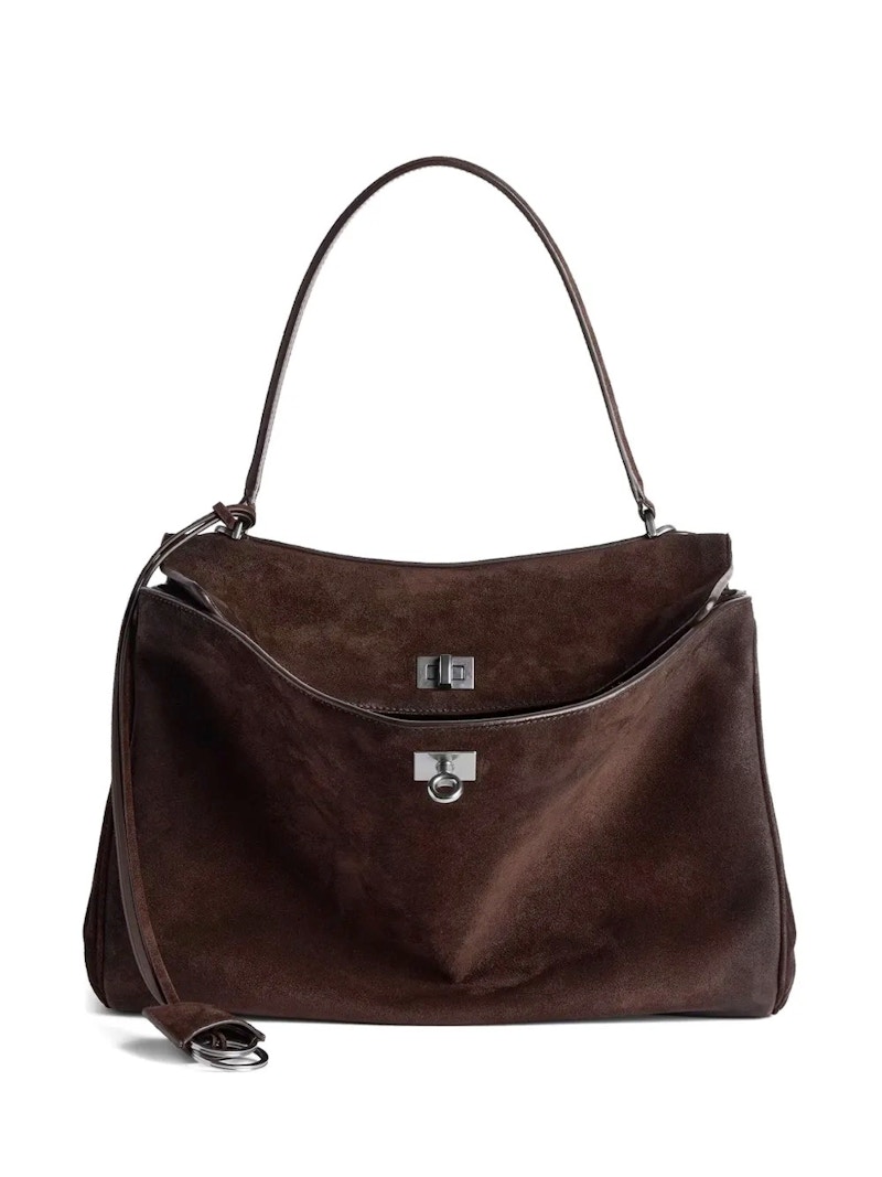 Balenciaga Medium Rodeo Top Light Espresso