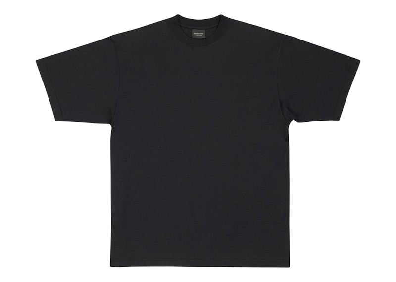 Balenciaga plain discount black shirt