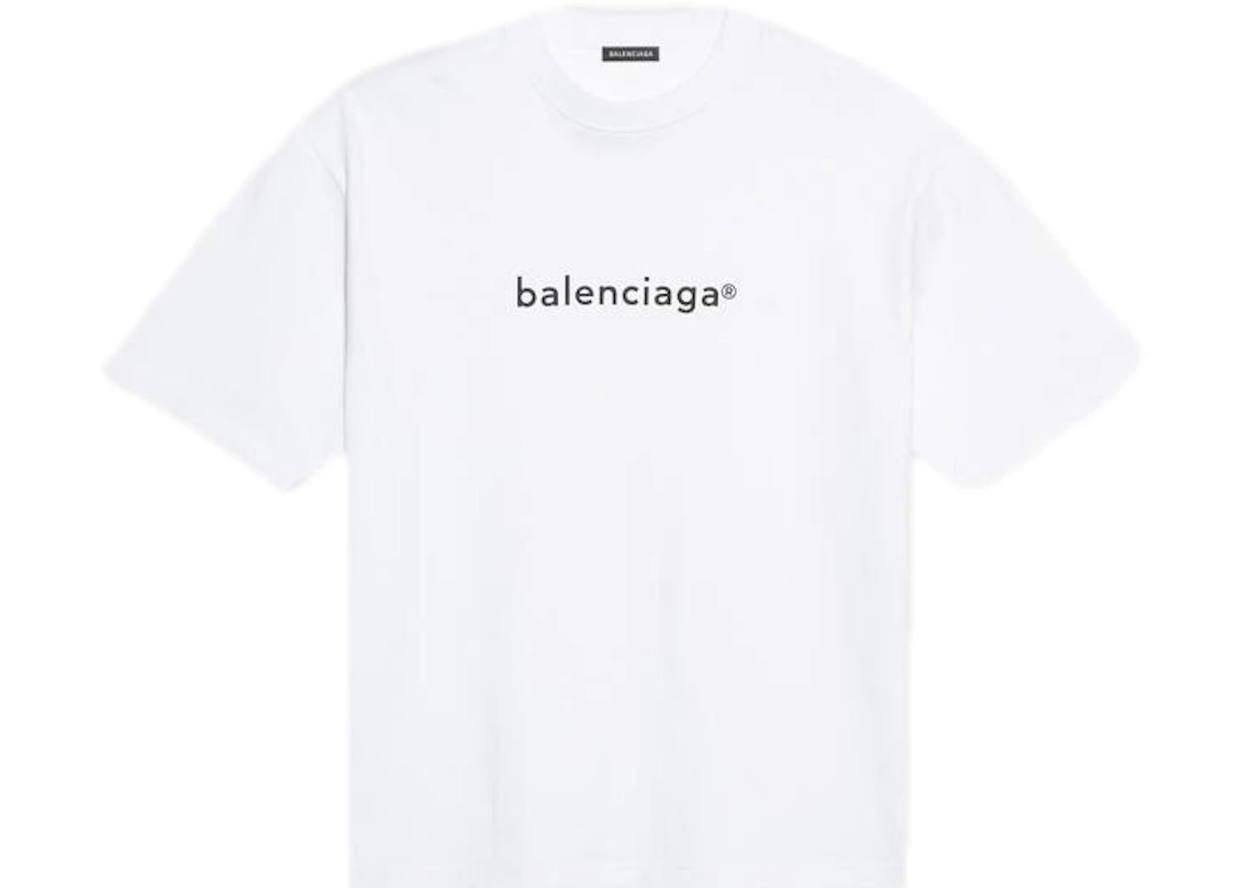 Balenciaga mens t shirt black Clearance